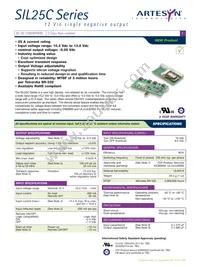 SIL25C-12SNEG-VJ Datasheet Cover