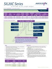 SIL40C-12SADJ-HJ Datasheet Page 2