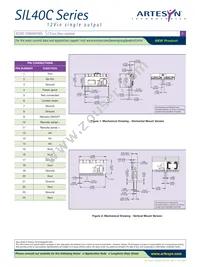 SIL40C-12SADJ-V Datasheet Page 3