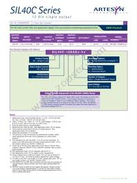 SIL40C-12SADJ-VJ Datasheet Page 2