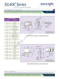 SIL40C-12SADJ-VJ Datasheet Page 3