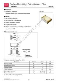 SIM-040ST Datasheet Cover