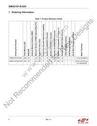 SIM3U167-B-GDI Datasheet Page 2