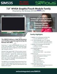 SIM535-A01-R55ALL-01 Datasheet Page 2