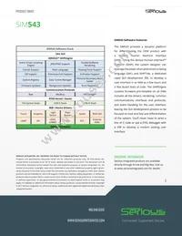 SIM543-A01-C45ALM-05 Datasheet Page 2