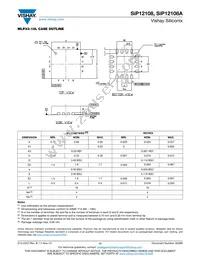 SIP12108ADMP-T1GE4 Datasheet Page 17