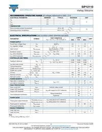 SIP12110DMP-T1-GE4 Datasheet Page 3
