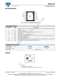 SIP12116DMP-T1-GE4 Datasheet Page 2