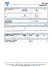 SIP12116DMP-T1-GE4 Datasheet Page 3
