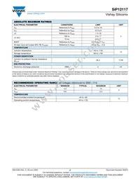 SIP12117DMP-T1-GE4 Datasheet Page 3