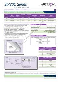 SIP20C-05S3V3R Datasheet Page 2