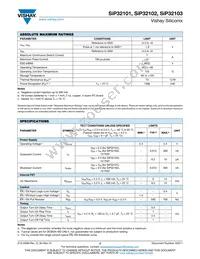 SIP32102DB-T5-GE1 Datasheet Page 2
