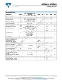 SIP32419DN-T1-GE4 Datasheet Page 3