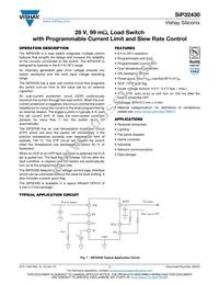 SIP32430DN-T1-GE4 Datasheet Cover