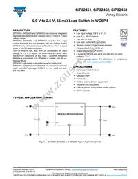 SIP32452DB-T2-GE1 Datasheet Cover