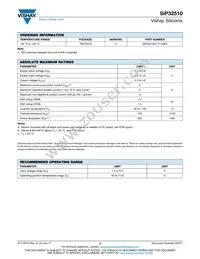 SIP32510DT-T1-GE3 Datasheet Page 2