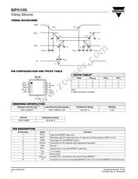 SIP41103DM-T1-E3 Datasheet Page 4