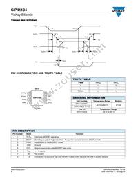 SIP41104DY-T1-E3 Datasheet Page 4