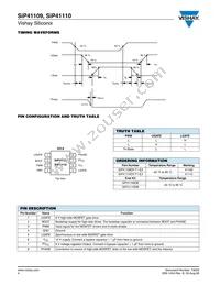 SIP41109DY-T1-E3 Datasheet Page 4