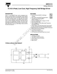 SIP41111DY-T1-E3 Cover