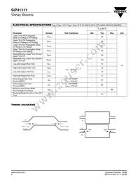 SIP41111DY-T1-E3 Datasheet Page 4