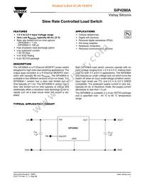 SIP4280ADT-3-T1-E3 Datasheet Cover