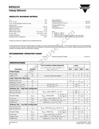 SIP43101DLP-T1-E3 Datasheet Page 2