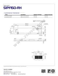 SIPF-150-RH Datasheet Page 2