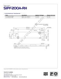 SIPF-200A-RH Datasheet Page 2
