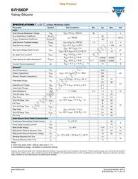 SIR166DP-T1-GE3 Datasheet Page 2