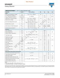 SIR406DP-T1-GE3 Datasheet Page 2