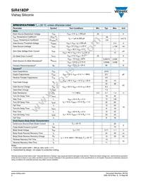 SIR418DP-T1-GE3 Datasheet Page 2
