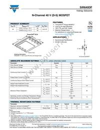 SIR640DP-T1-GE3 Cover