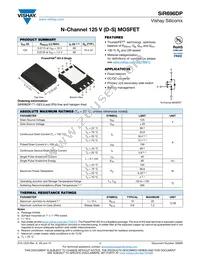 SIR696DP-T1-GE3 Datasheet Cover