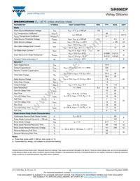 SIR696DP-T1-GE3 Datasheet Page 2