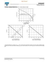 SIR826DP-T1-GE3 Datasheet Page 5