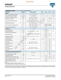 SIR846DP-T1-GE3 Datasheet Page 2