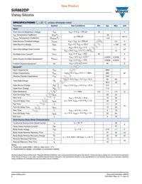 SIR862DP-T1-GE3 Datasheet Page 2