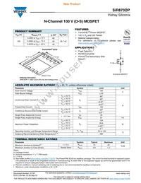 SIR870DP-T1-GE3 Cover