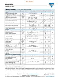 SIR880ADP-T1-GE3 Datasheet Page 2
