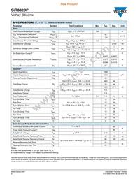 SIR882DP-T1-GE3 Datasheet Page 2