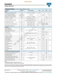 SIRA06DP-T1-GE3 Datasheet Page 2