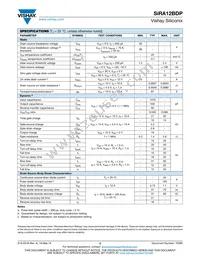 SIRA12BDP-T1-GE3 Datasheet Page 2