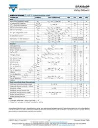 SIRA58ADP-T1-RE3 Datasheet Page 2