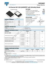SIRC06DP-T1-GE3 Datasheet Cover