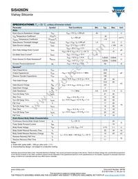 SIS426DN-T1-GE3 Datasheet Page 2