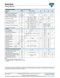 SIS427EDN-T1-GE3 Datasheet Page 2