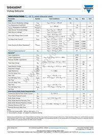 SIS435DNT-T1-GE3 Datasheet Page 2