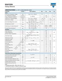 SIS472DN-T1-GE3 Datasheet Page 2