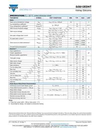 SIS612EDNT-T1-GE3 Datasheet Page 2